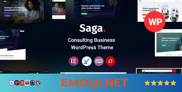 Download Saga v2.4 – Business Consulting WordPress Theme